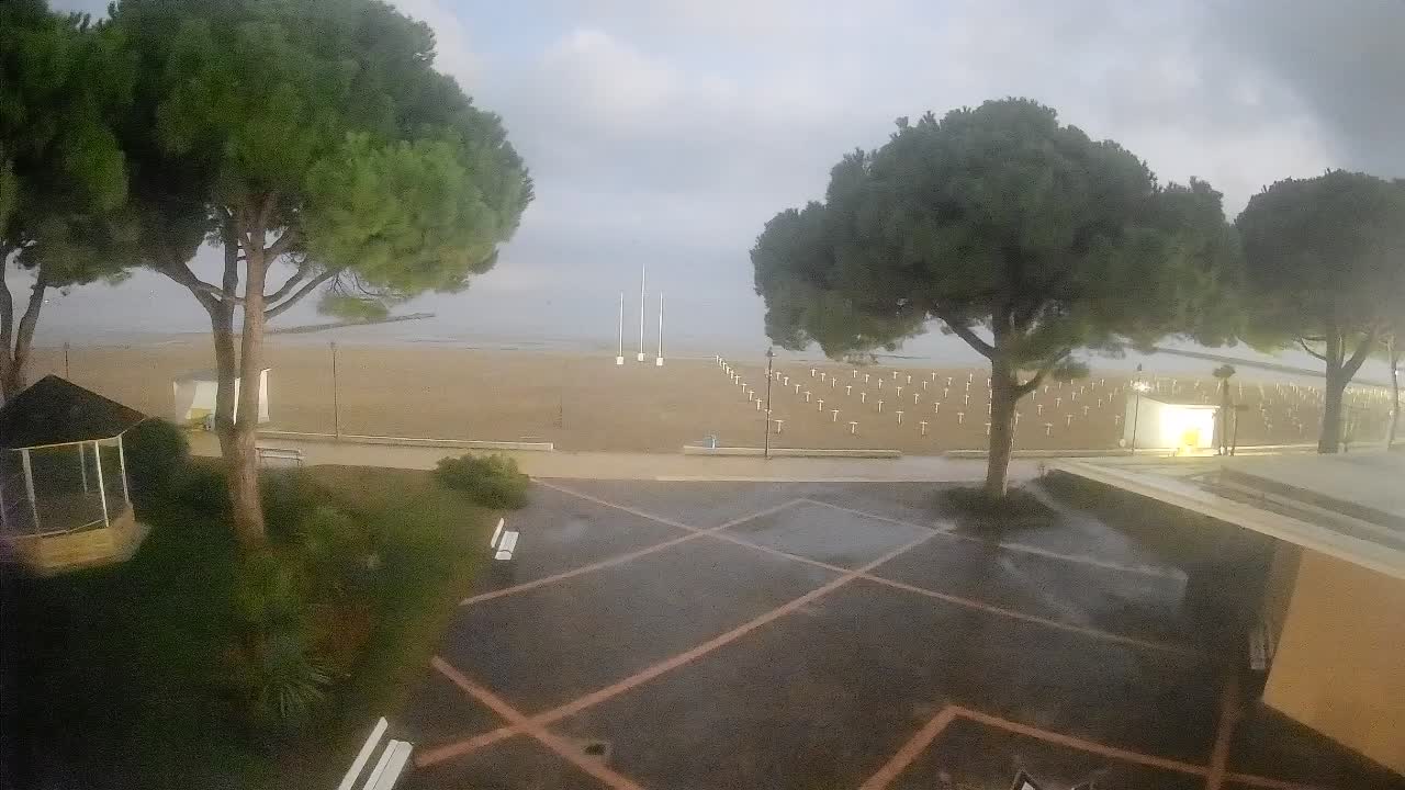 Spletna kamera Gradež (Grado) – Vhod na plažo