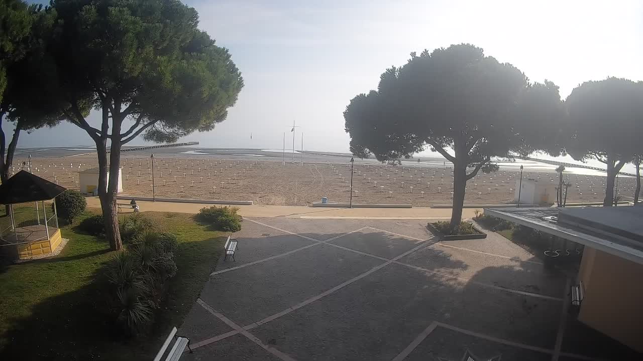 Webcam de Grado – Entrada de la playa (Lido di Grado)