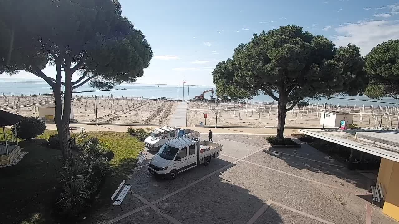 Webcam Grado – Entrée de la plage (Lido di Grado)