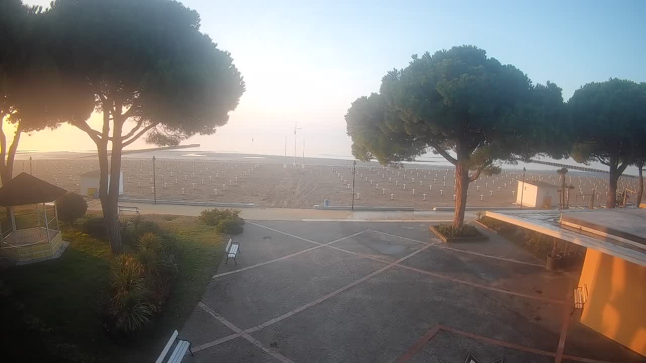 Webcam de Grado – Entrada de la playa (Lido di Grado)