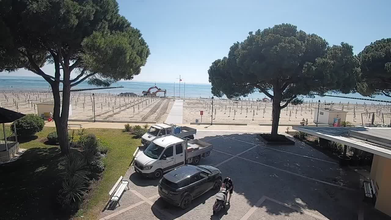 Webcam Grado – Entrée de la plage (Lido di Grado)