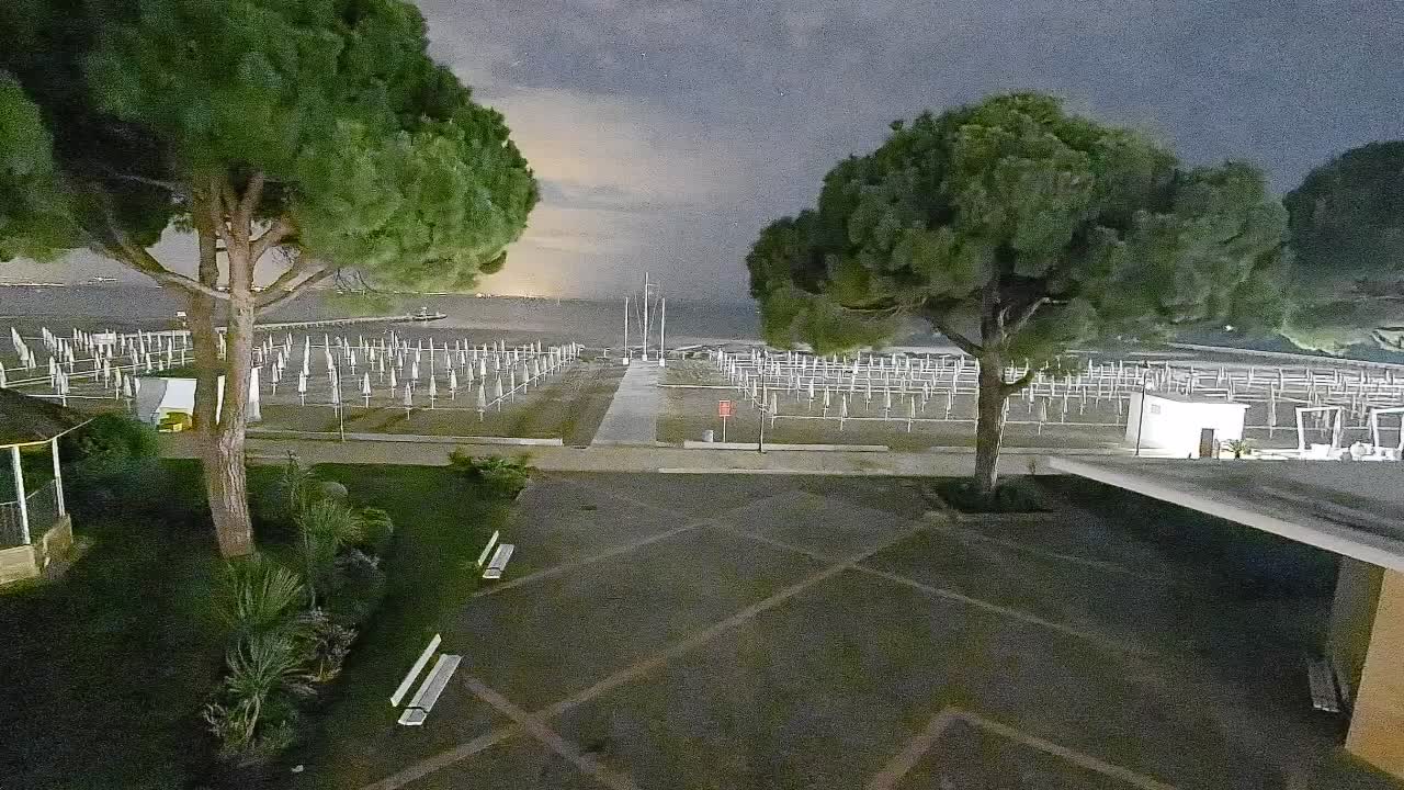 Spletna kamera Gradež (Grado) – Vhod na plažo