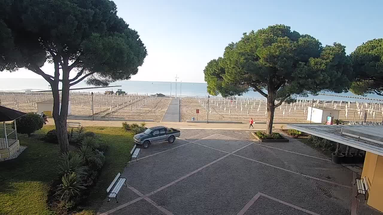 Webcam Grado – Entrée de la plage (Lido di Grado)