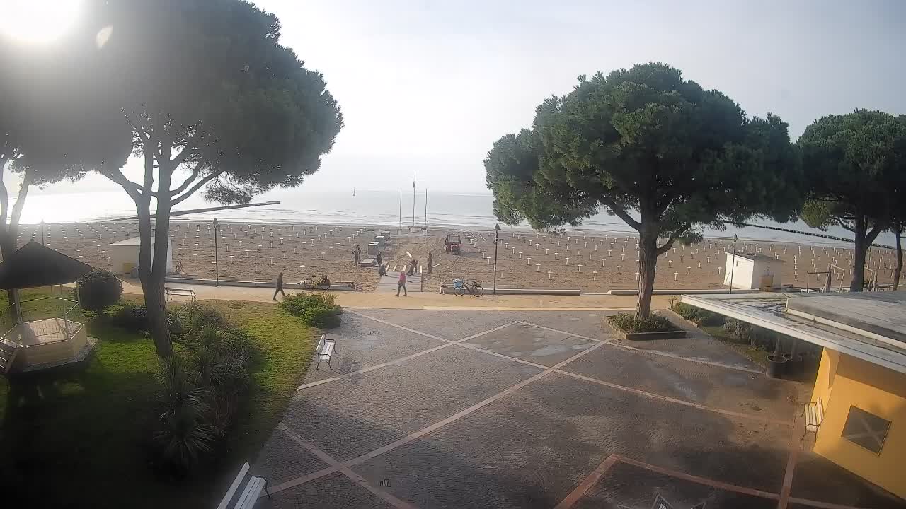 Webcam de Grado – Entrada de la playa (Lido di Grado)