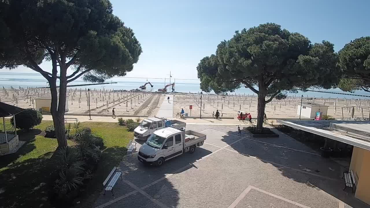 Grado Webcam – Strandzugang am Lido di Grado