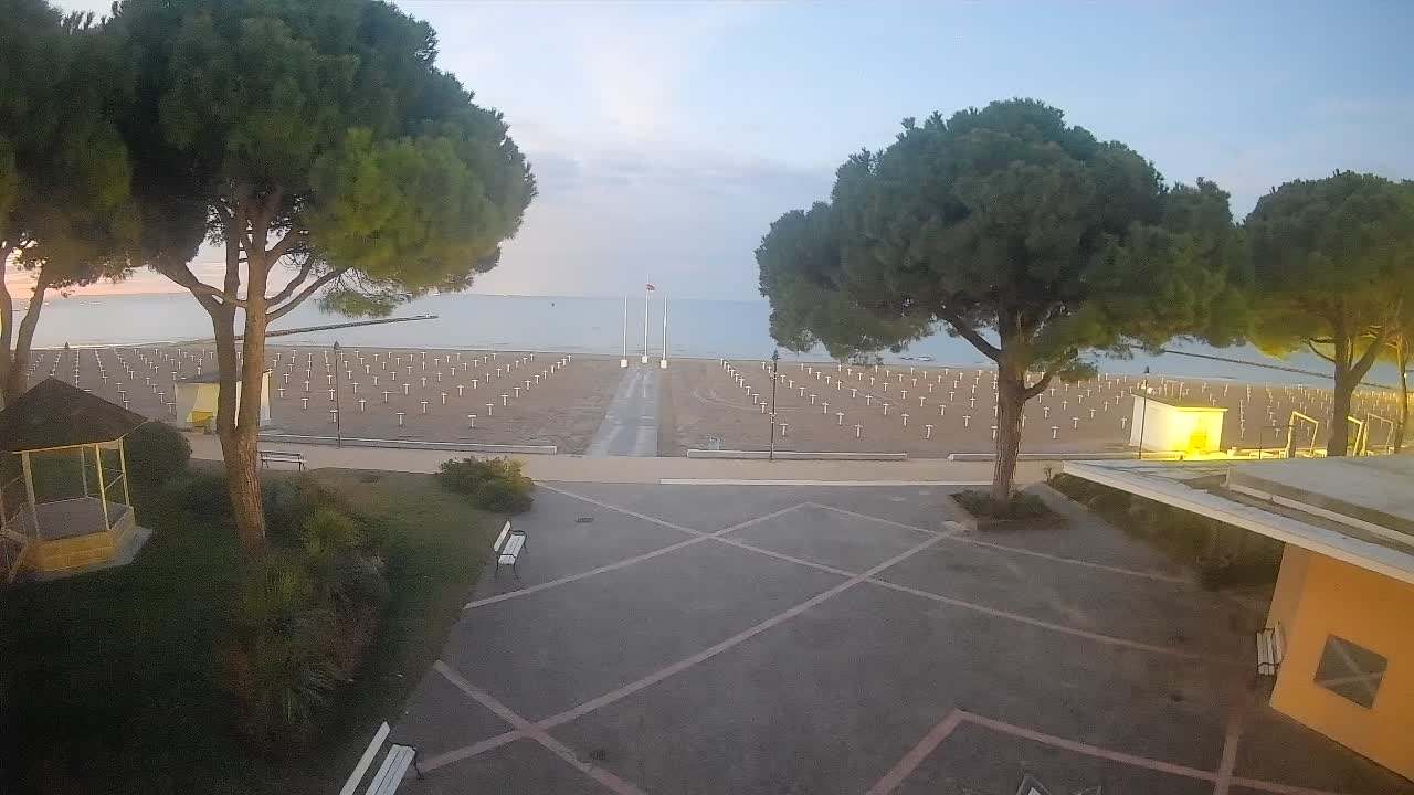Grado Webcam – Strandzugang am Lido di Grado