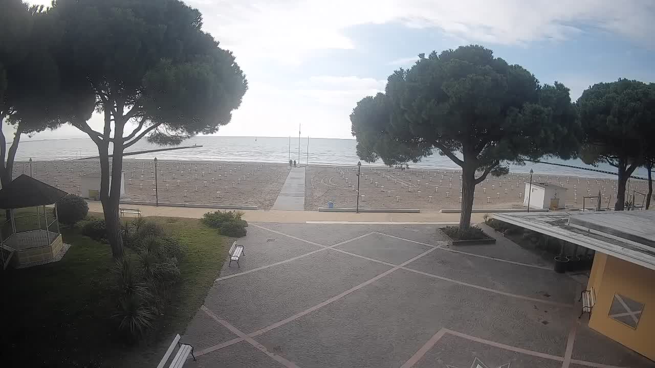 Webcam de Grado – Entrada de la playa (Lido di Grado)