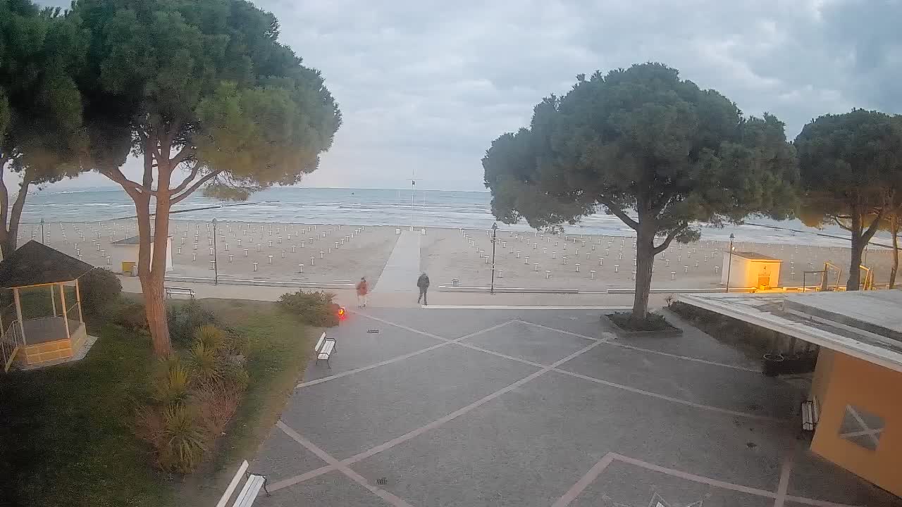 Web kamera Grado – Ulaz na plažu (Lido di Grado)