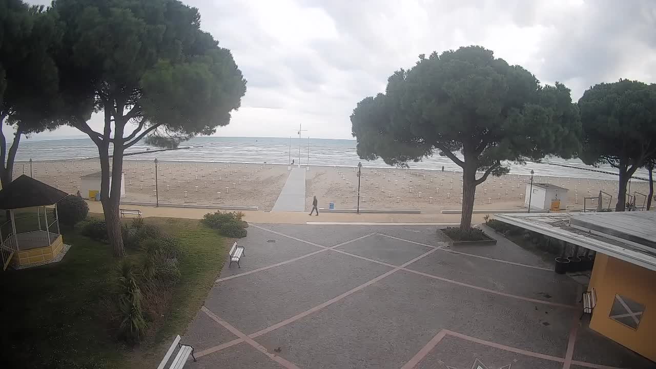 Spletna kamera Gradež (Grado) – Vhod na plažo