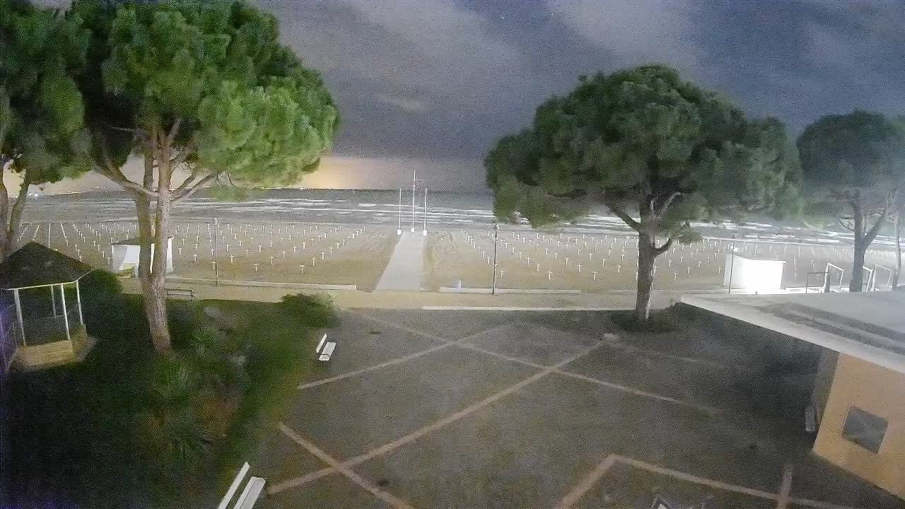 Spletna kamera Gradež (Grado) – Vhod na plažo