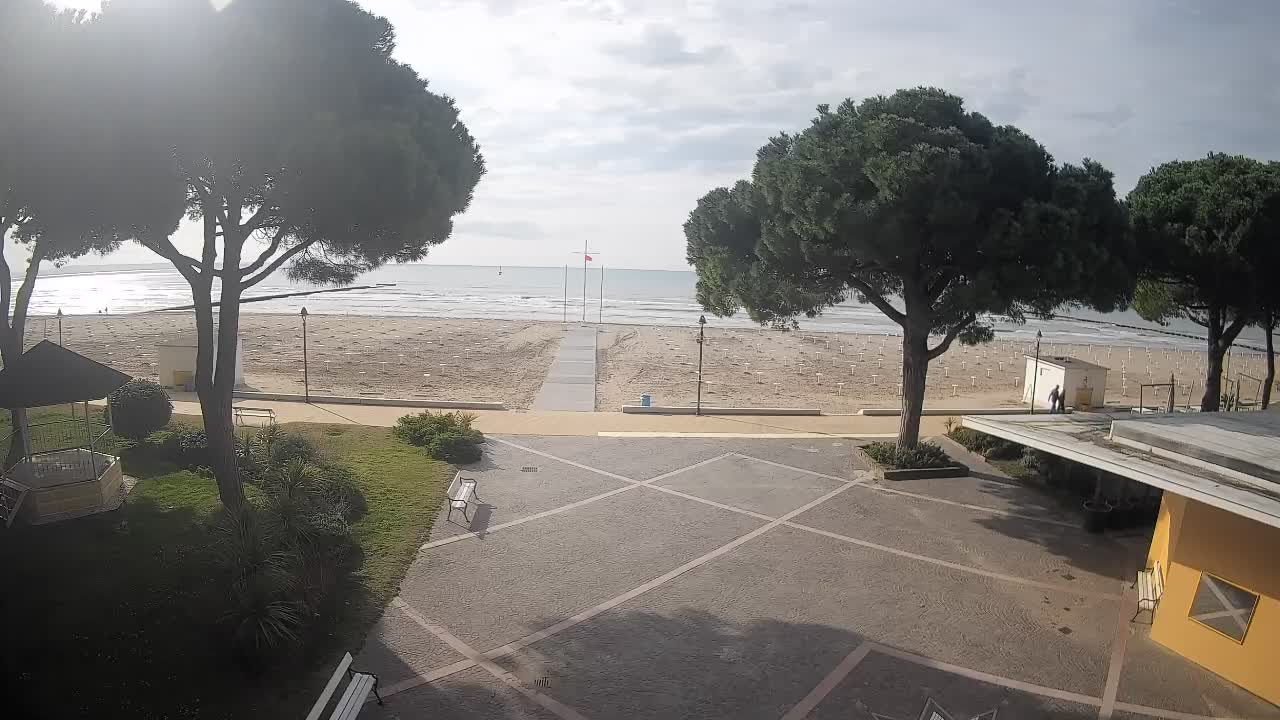 Webcam de Grado – Entrada de la playa (Lido di Grado)