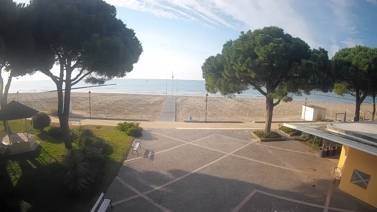 Grado Webcam – Strandzugang am Lido di Grado