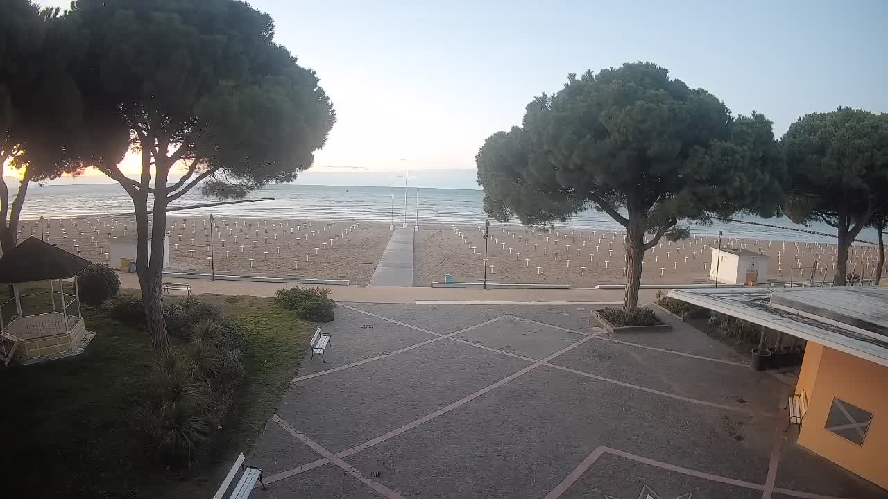 Webcam Grado – Entrée de la plage (Lido di Grado)