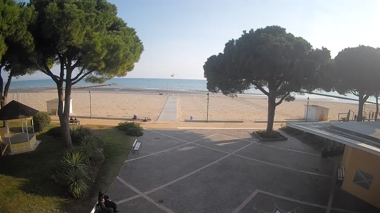 Entrée Plage Grado | Vue en Direct sur le Littoral