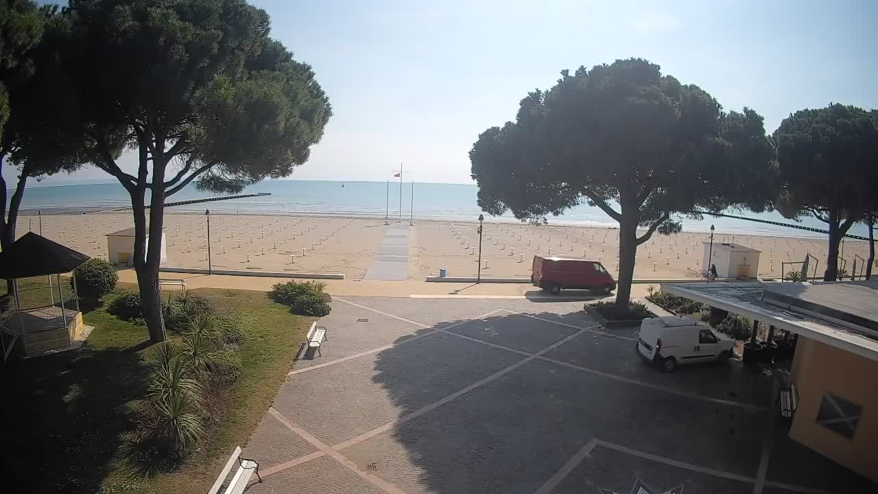 Grado Strand Eingang | Live-Ansicht der Küste
