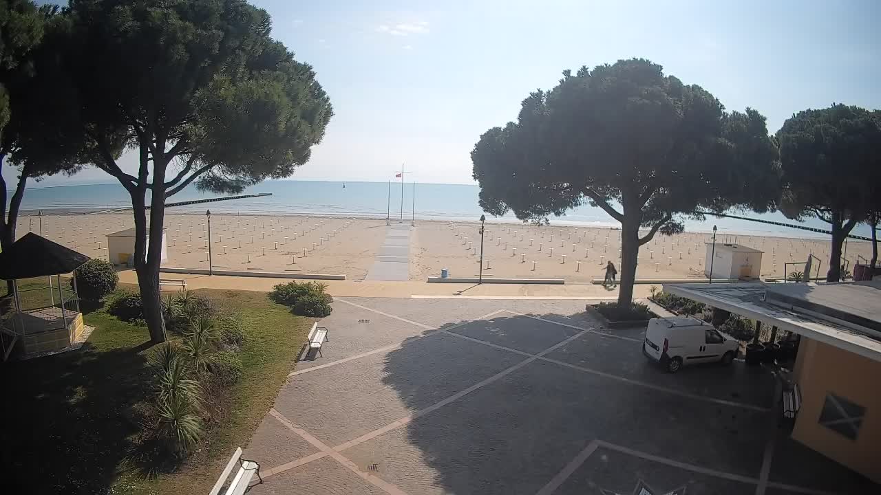 Grado Strand Eingang | Live-Ansicht der Küste
