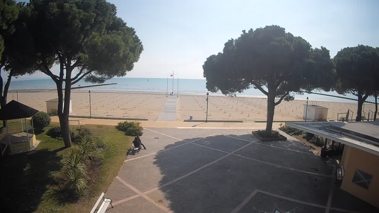 Entrée Plage Grado | Vue en Direct sur le Littoral