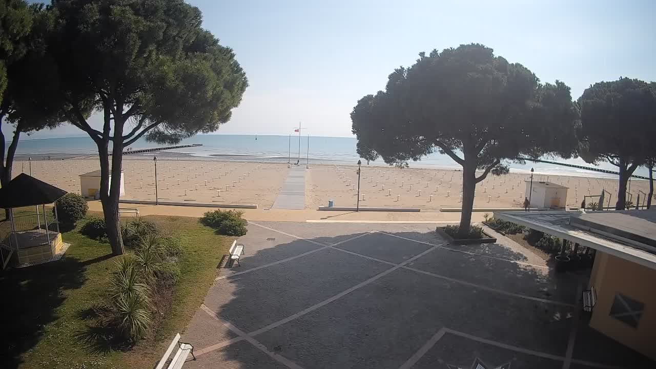 Entrée Plage Grado | Vue en Direct sur le Littoral