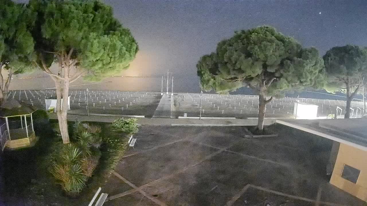 Grado Strand Eingang | Live-Ansicht der Küste