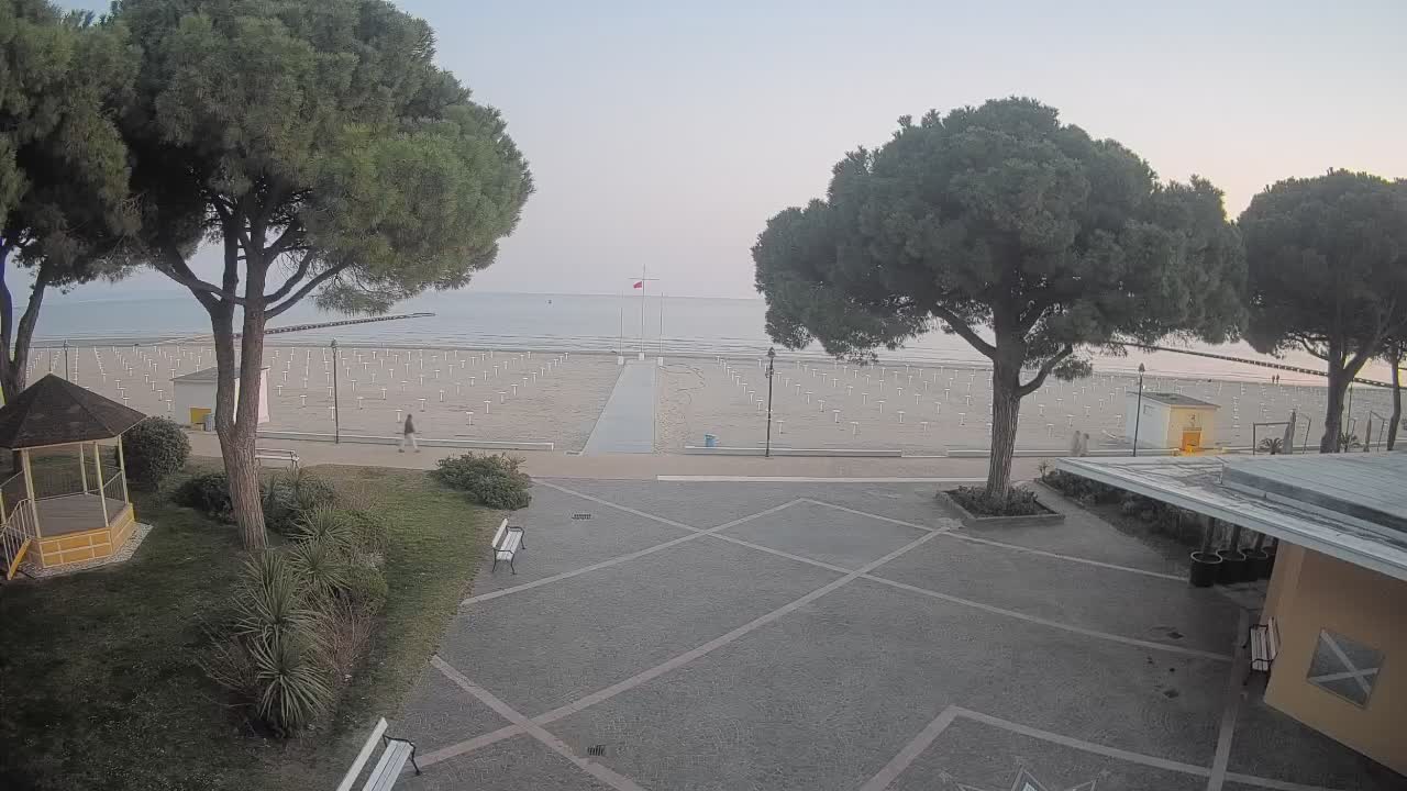 Grado Strand Eingang | Live-Ansicht der Küste
