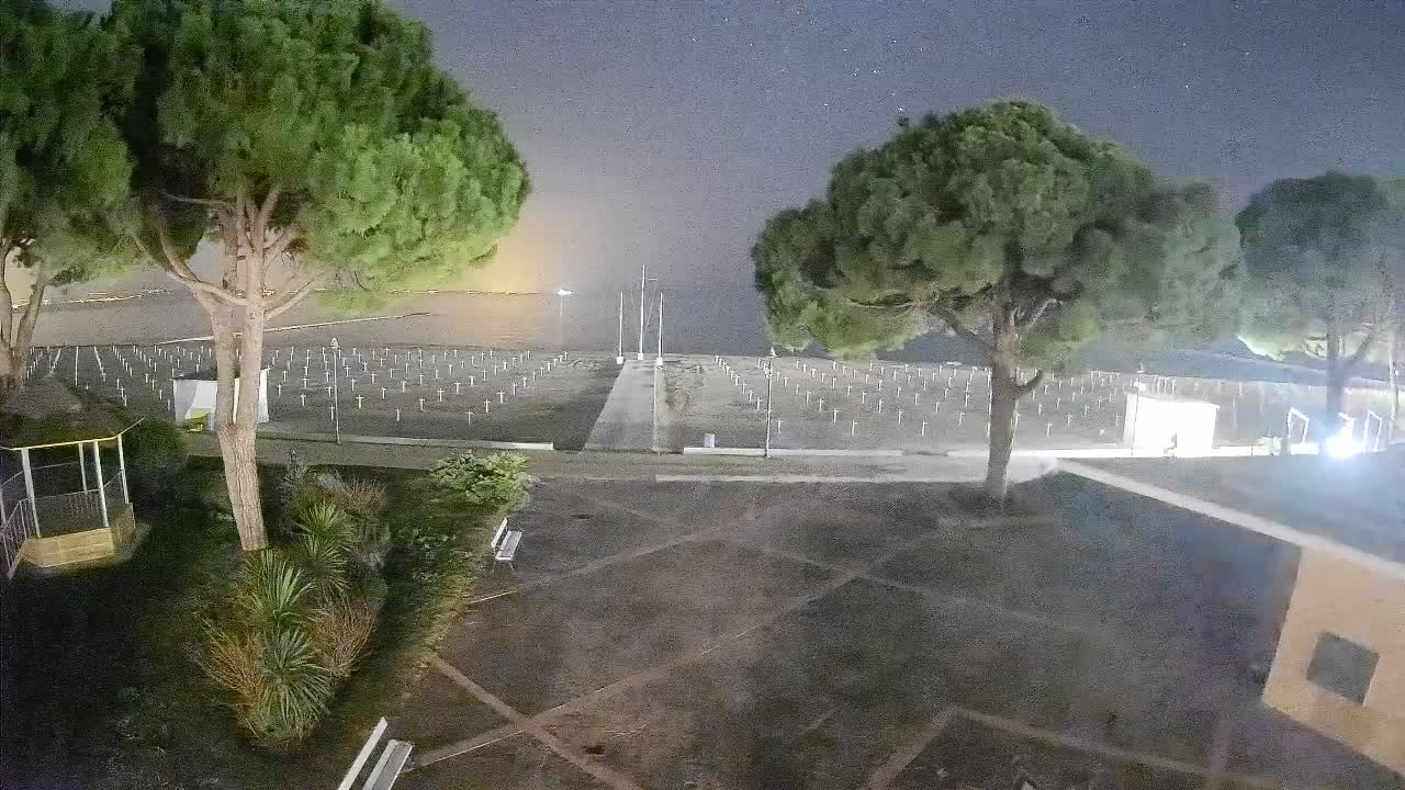 Grado Ulaz na Plažu | Pogled Uživo na Obalu