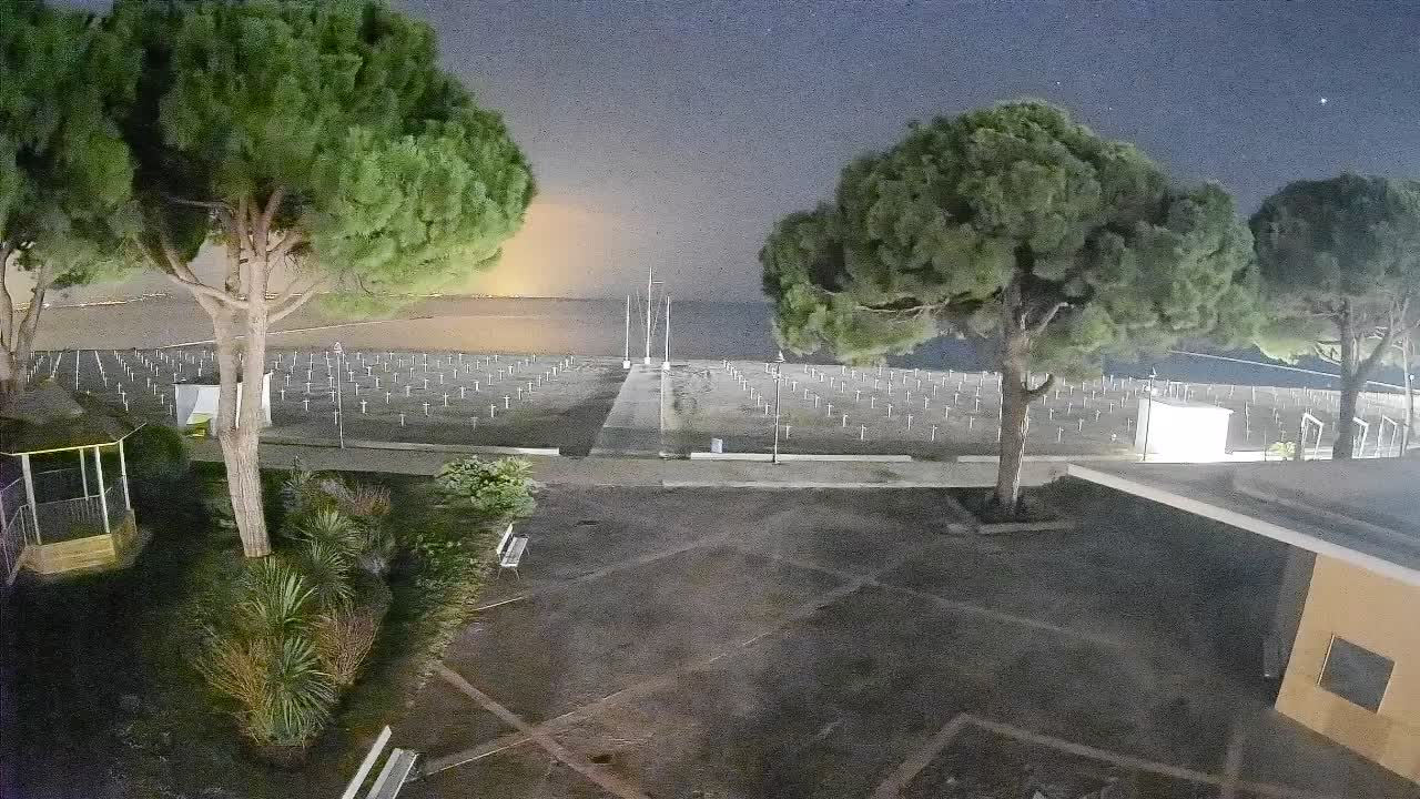 Grado Ulaz na Plažu | Pogled Uživo na Obalu