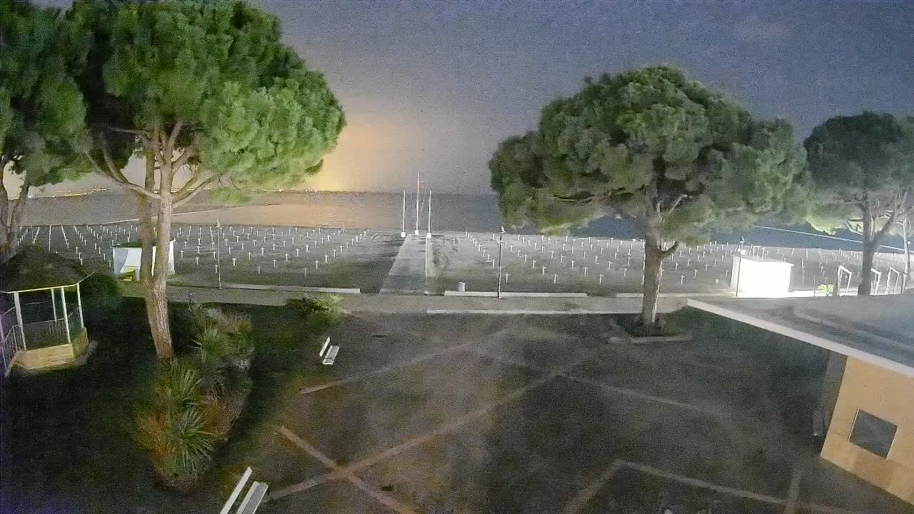 Gradež Vhod na Plažo: Pogled v Živo na Obalo