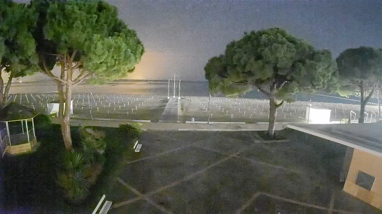 Entrée Plage Grado | Vue en Direct sur le Littoral