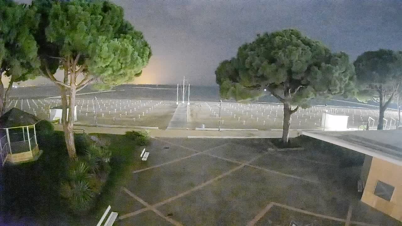 Grado Strand Eingang | Live-Ansicht der Küste