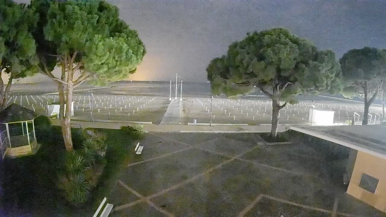 Grado Strand Eingang | Live-Ansicht der Küste