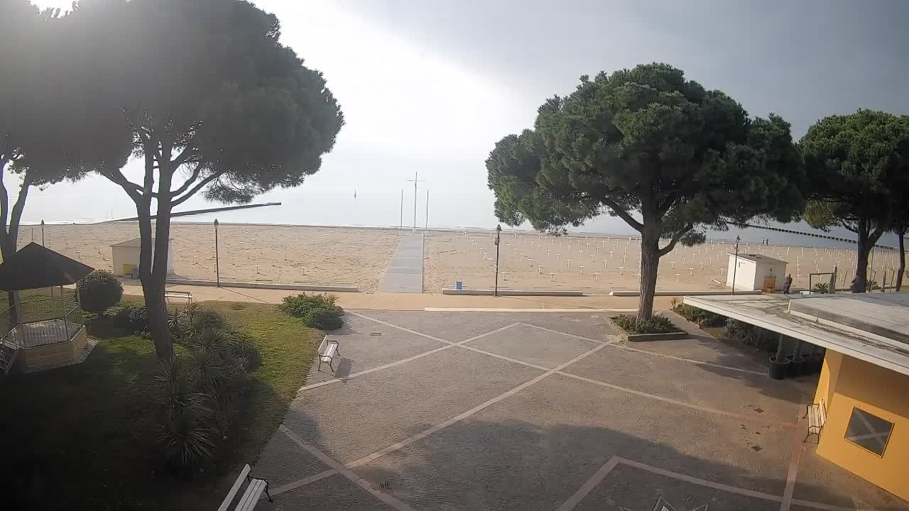 Grado Strand Eingang | Live-Ansicht der Küste