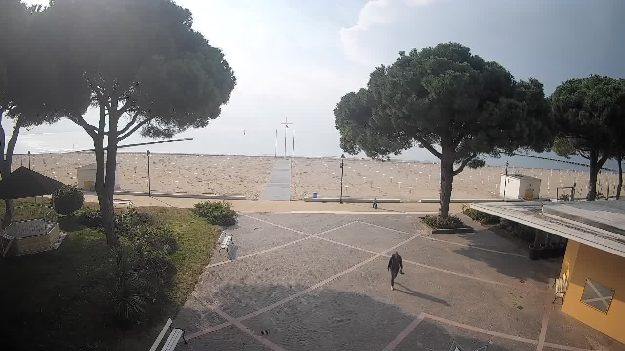 Grado Strand Eingang | Live-Ansicht der Küste