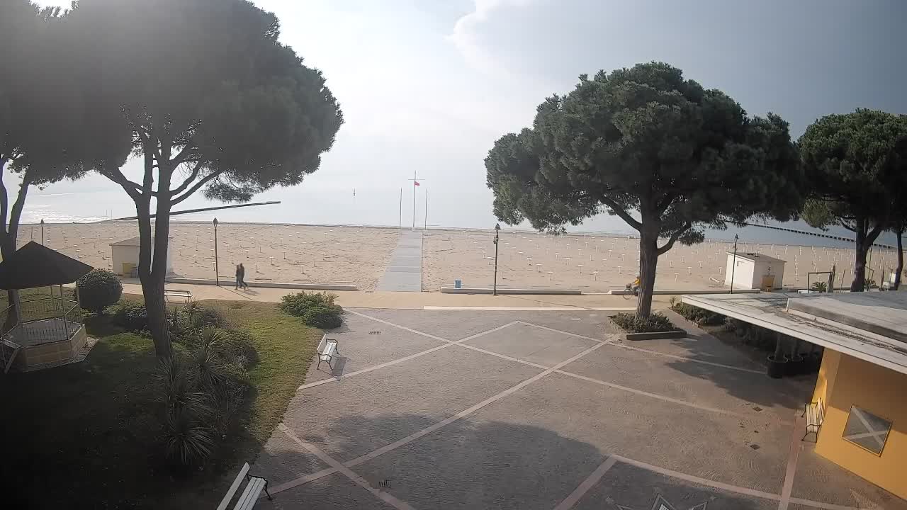 Entrée Plage Grado | Vue en Direct sur le Littoral