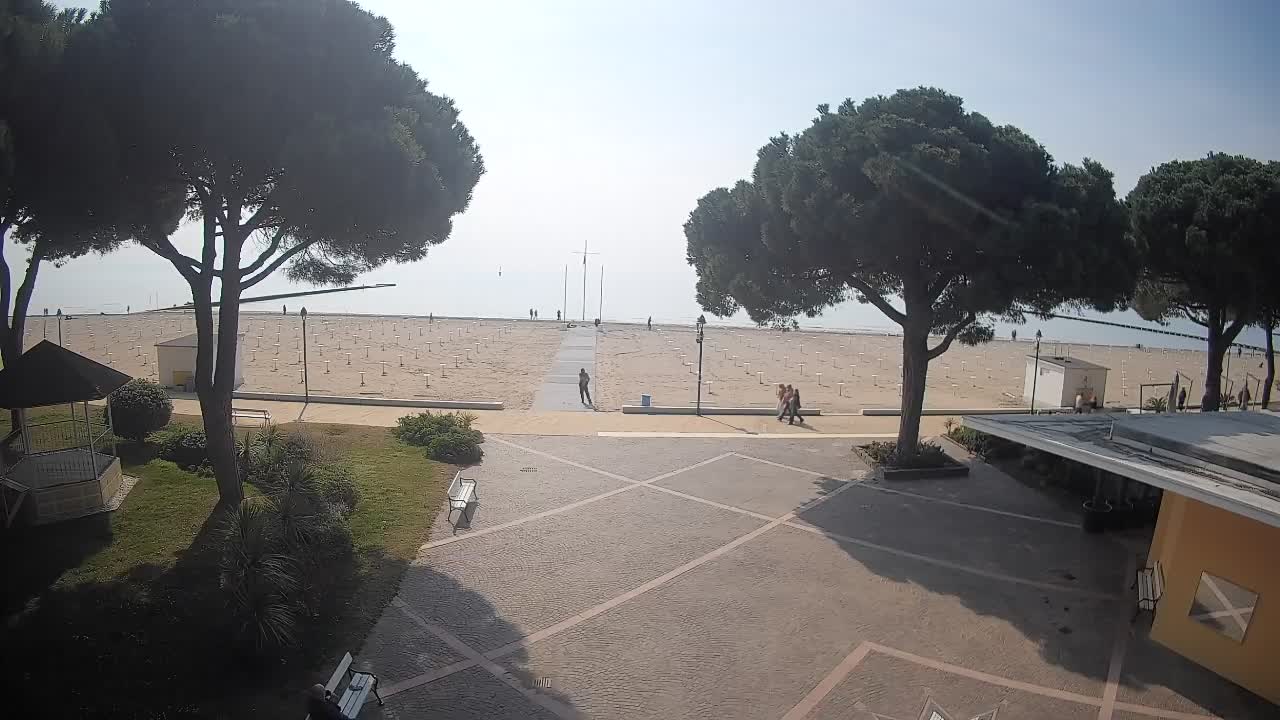 Webcam de Grado – Entrada de la playa (Lido di Grado)