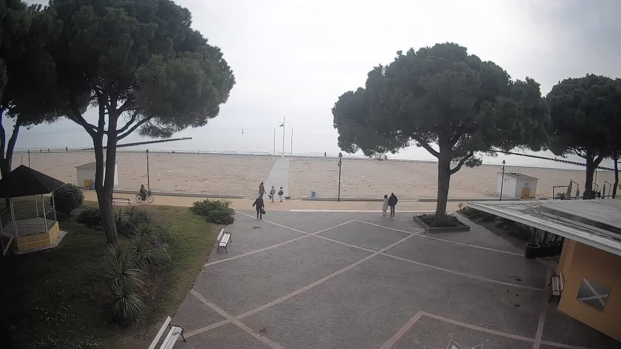 Entrée Plage Grado | Vue en Direct sur le Littoral