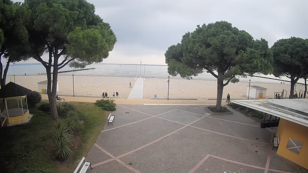 Grado Webcam – Strandzugang am Lido di Grado