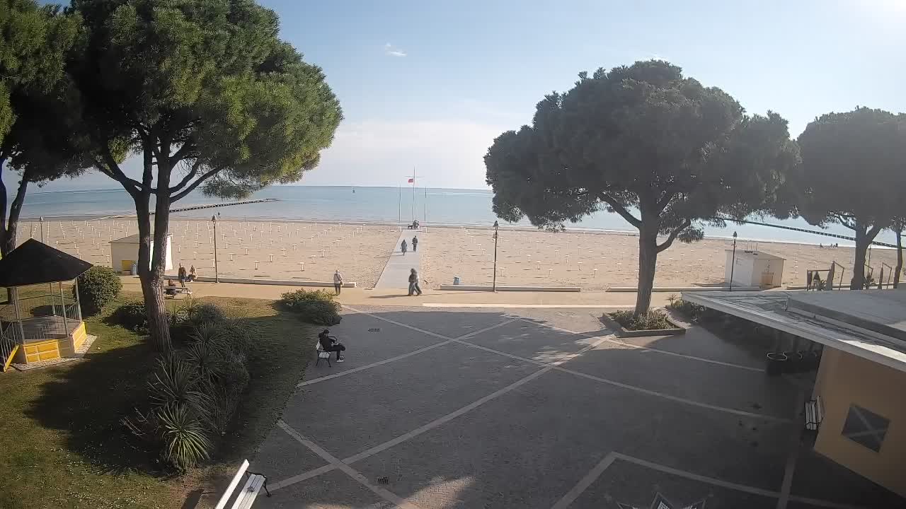 Spletna kamera Gradež (Grado) – Vhod na plažo