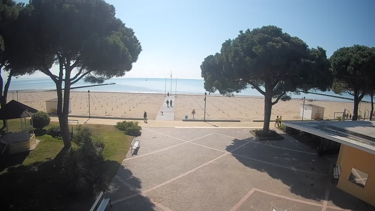 Webcam de Grado – Entrada de la playa (Lido di Grado)