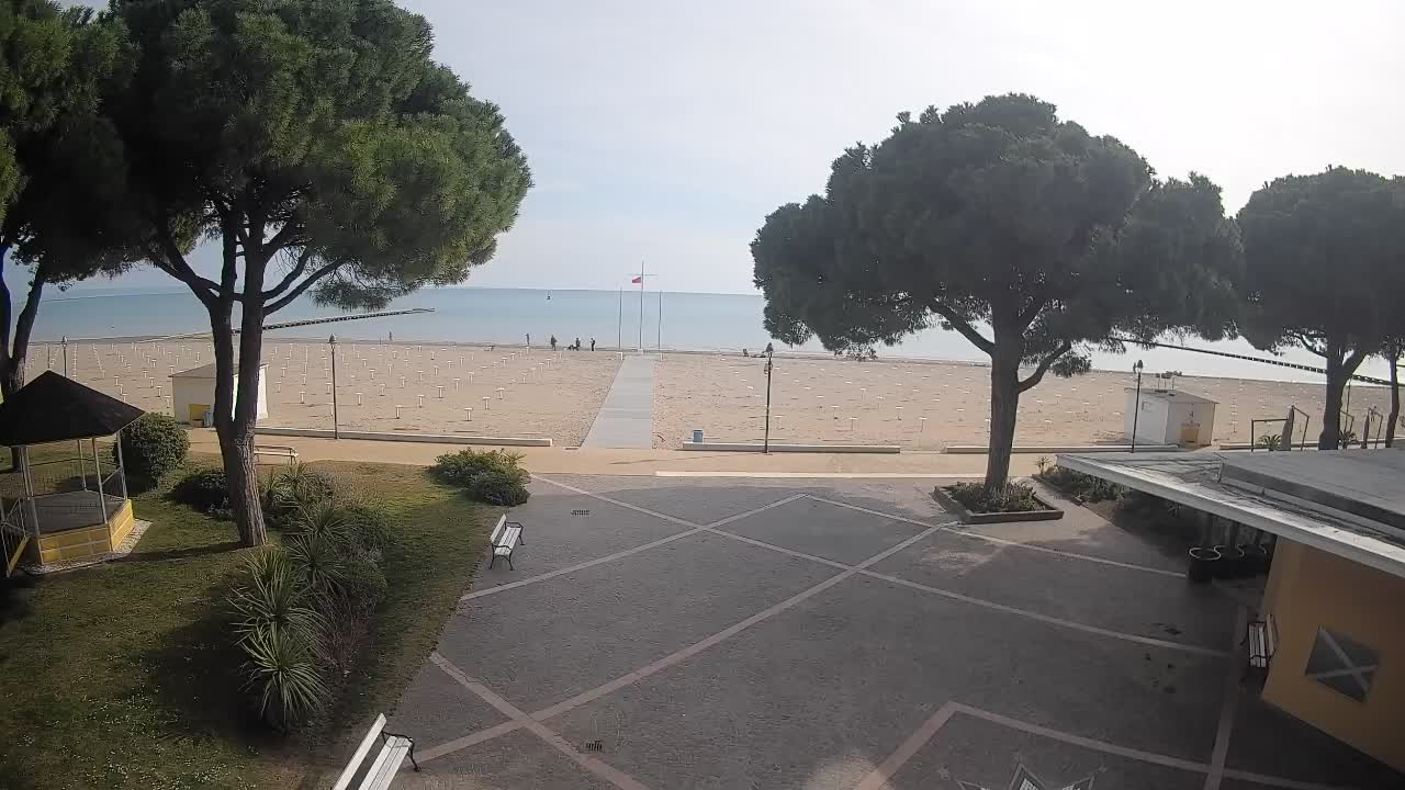 Webcam de Grado – Entrada de la playa (Lido di Grado)