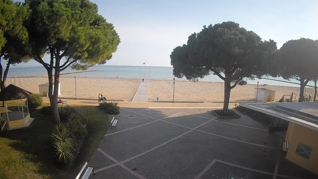 Webcam de Grado – Entrada de la playa (Lido di Grado)
