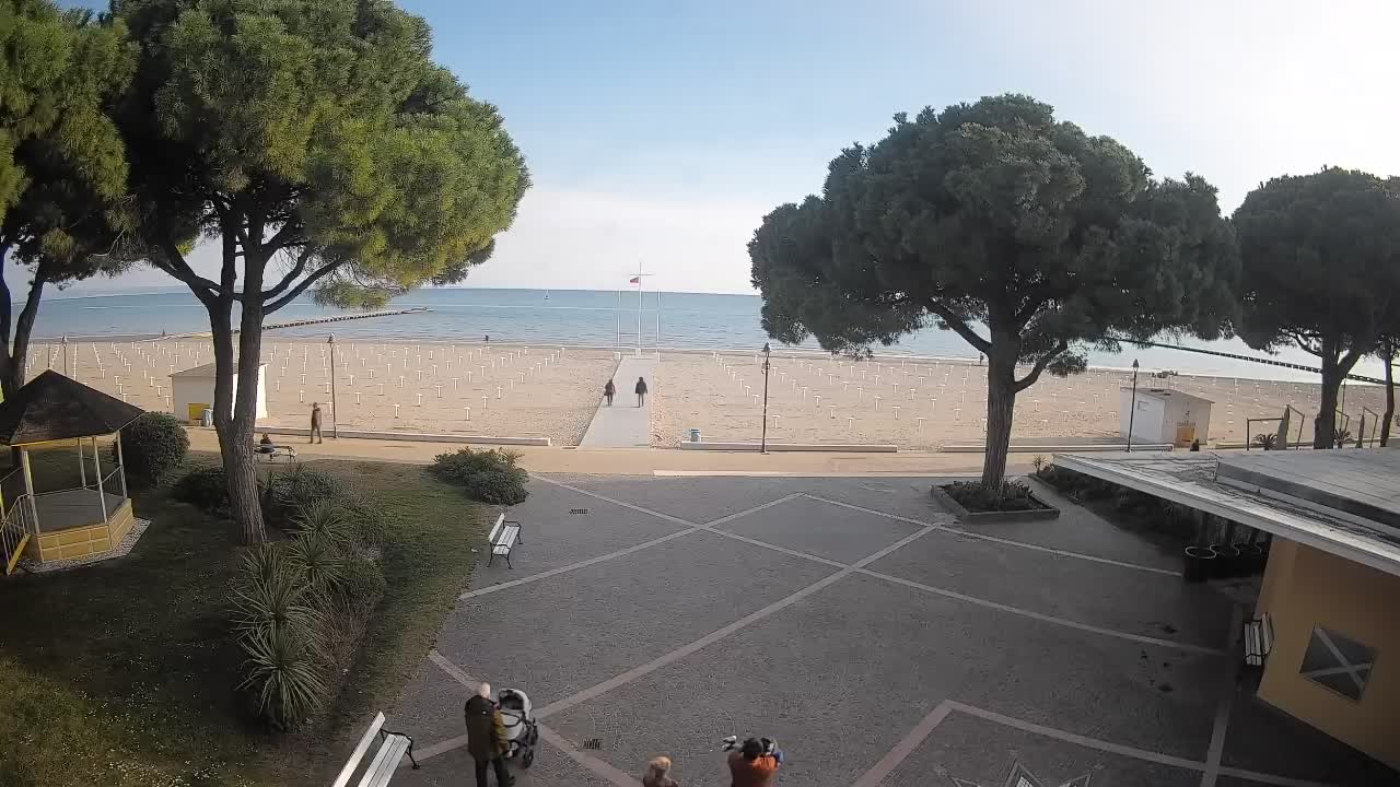 Webcam Grado – Entrée de la plage (Lido di Grado)