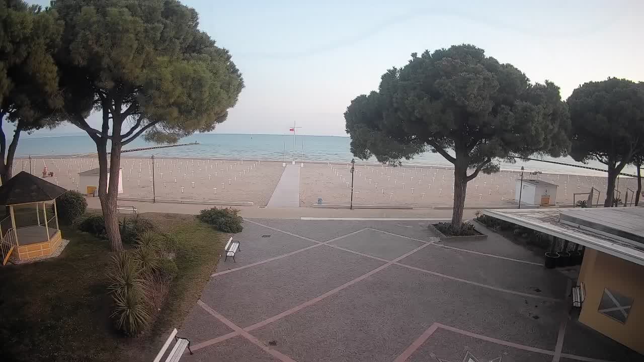 Webcam de Grado – Entrada de la playa (Lido di Grado)