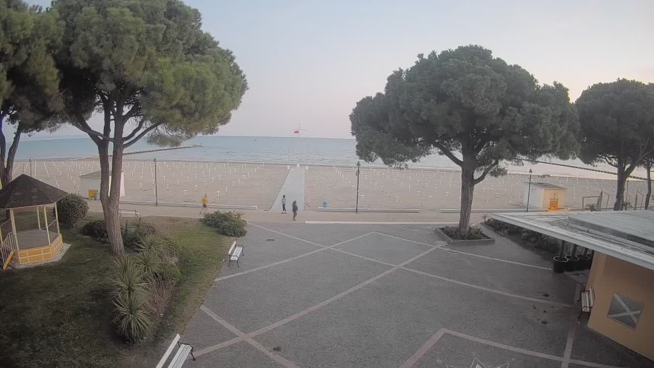 Webcam Grado – Entrée de la plage (Lido di Grado)