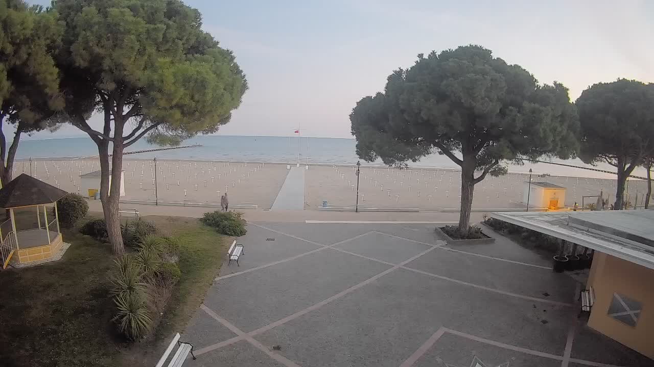 Grado Webcam – Strandzugang am Lido di Grado