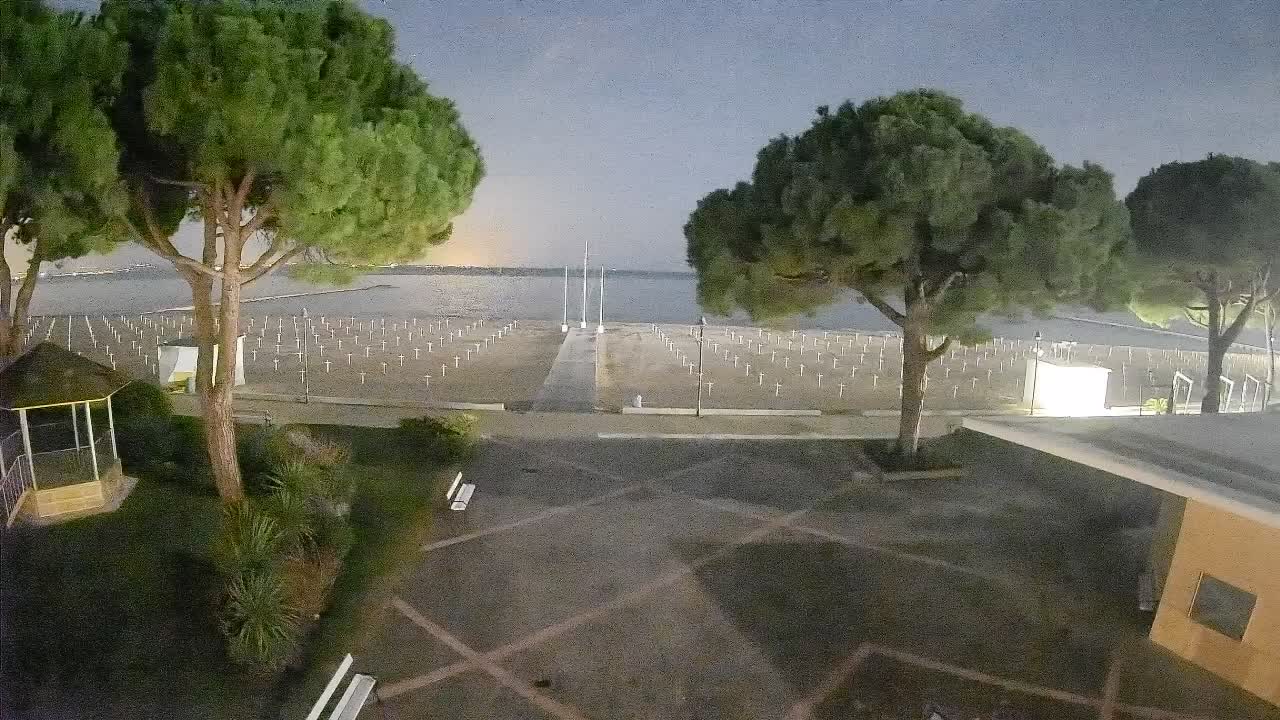 Spletna kamera Gradež (Grado) – Vhod na plažo