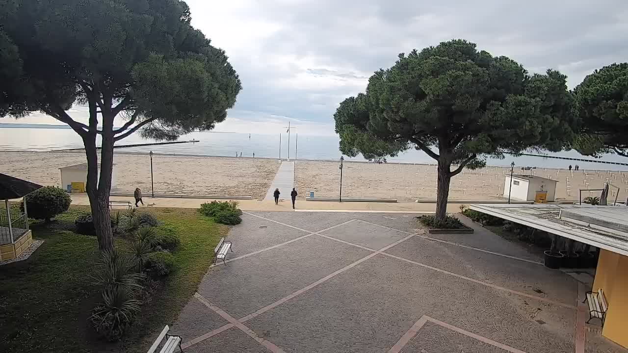 Spletna kamera Gradež (Grado) – Vhod na plažo