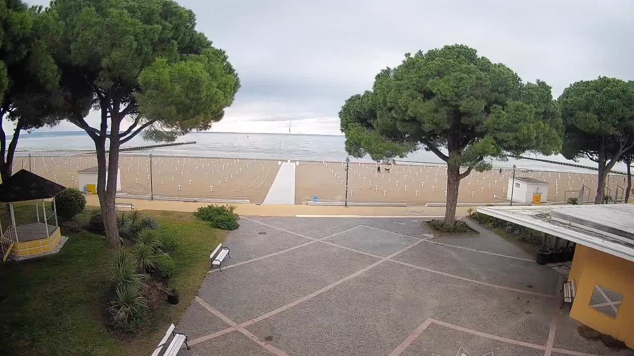 Web kamera Grado – Ulaz na plažu (Lido di Grado)