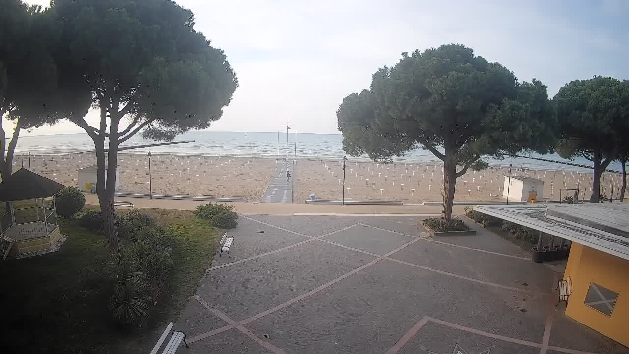 Webcam de Grado – Entrada de la playa (Lido di Grado)