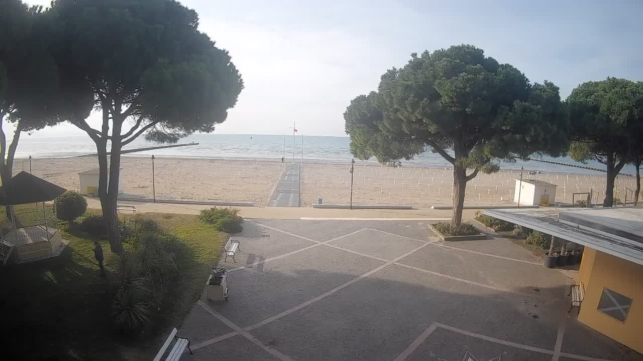 Spletna kamera Gradež (Grado) – Vhod na plažo