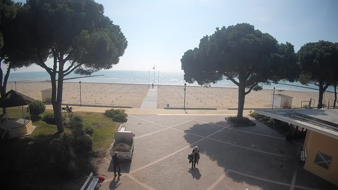 Webcam de Grado – Entrada de la playa (Lido di Grado)